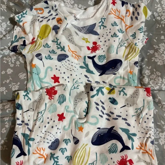 Colorful Sea Life Baby Outfit - Picture 1 of 1